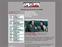 Tablet Screenshot of cinema-le-studio.fr